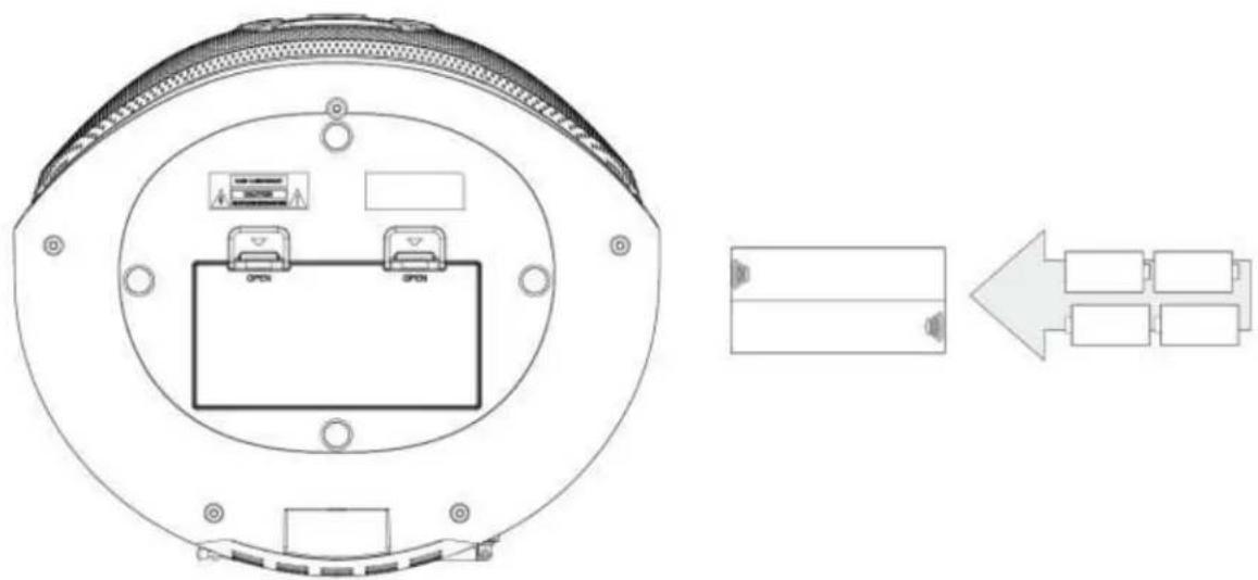 DENVER TDB-212 - Alimentation par batterie - 1