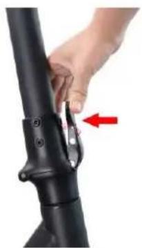 DENVER SEL-10820F - Dépliage de la trottinette - 2