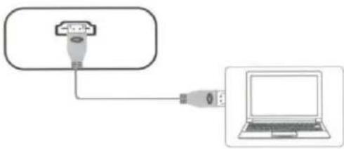 DENVER PR-800B - Connexion HDMI - 1