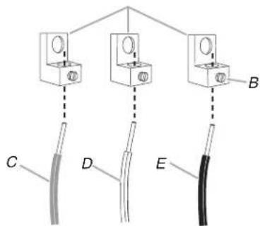 WHIRLPOOL YWFES3330RW - Connexion à 4 conducteurs : Raccordement direct Utiliser cette méthode dans les cas suivants : - 3