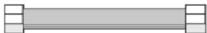WHIRLPOOL WSGS7530RV - Conector flexible de metal para electrodomésticos: - 1