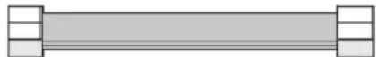WHIRLPOOL WSGS7530RV - Raccord métallique flexible pour appareil ménager : - 1