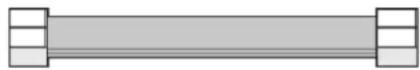 WHIRLPOOL WFGS7530RW - Flexible Metal Appliance Connector: - 1
