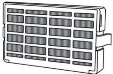 WHIRLPOOL WRFF3036RZ - Install Air Filter (on some models) - 1