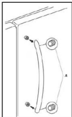 WHIRLPOOL WRFF3036RZ - REFRIGERATOR DOOR HANDLES - 1