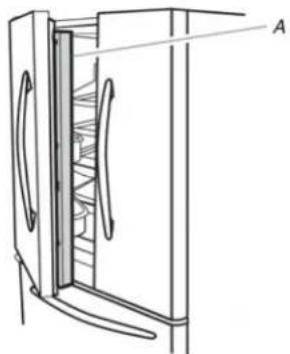 WHIRLPOOL WRFF3036RZ - Ouverture et fermeture des portes - 1