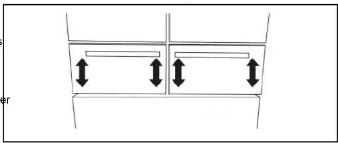 WHIRLPOOL WRFF3036RZ - Step 1 - Adjust the Drawer Fronts Up/Down - 1