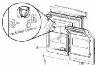 WHIRLPOOL WRMF7736PV - Turn the Ice Maker On/Off: - 2
