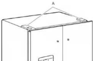 WHIRLPOOL WRMF7736PV - Pour réinstaller la tablette repliable : - 2