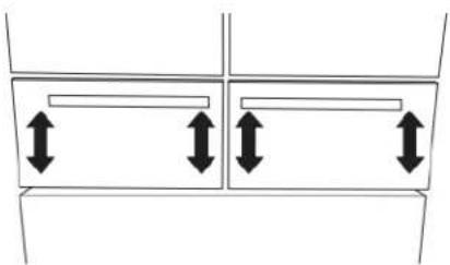 WHIRLPOOL WRMF7736PV - Step 1 - Adjust the Drawer Fronts Up/Down - 1