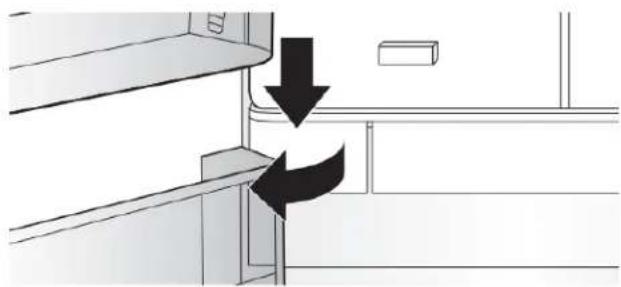 WHIRLPOOL WRMF7736PV - Style 1 - À gauche en bas du réfrigérateur - 1