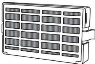 WHIRLPOOL WRMF7736PV - Installer le filtre à air (sur certains modèles) - 1