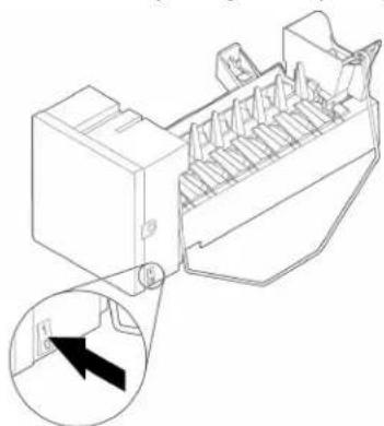 WHIRLPOOL WRSF5836RZ - Turning the Ice Maker On/Off: - 1