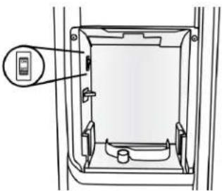 WHIRLPOOL WRSF5836RZ - On/Off (Mise en marche/Arrêt) de la machine à glaçons : - 1