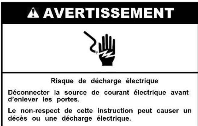WHIRLPOOL WRSF5836RZ - Démontage des portes et charnières - 1