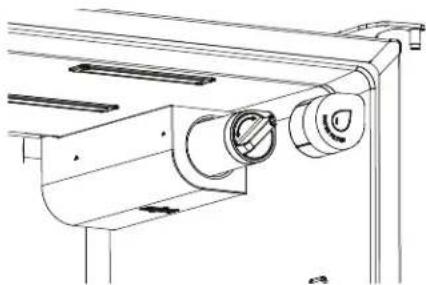 WHIRLPOOL WRSF5836RZ - Témoin lumineux de l'etat du filtré à eau - 1