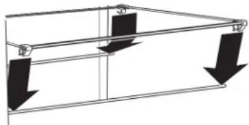 WHIRLPOOL WRSF5836RZ - To Remove and Replace the Mid and Top Shelf: - 1