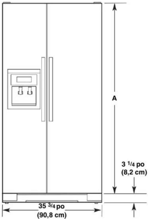 WHIRLPOOL WRSF5836RZ - Pièces nécessaires : - 2