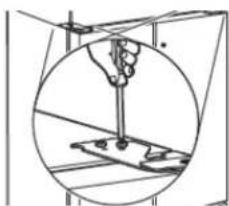 WHIRLPOOL WRSF5836RZ - Alignment des portes - 1