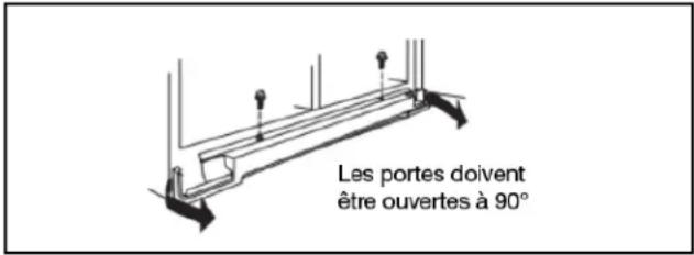WHIRLPOOL WRS315SDHZ - Fermeture, mise à niveau et alignement des portes - 1