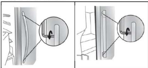WHIRLPOOL WRS315SDHZ - Install and Remove Door Handles - 2
