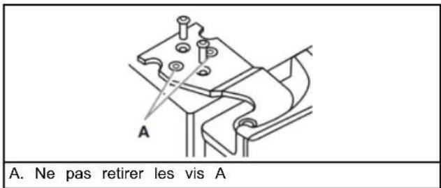 WHIRLPOOL WRS315SDHZ - Réinstallation des portes et charnières - 7