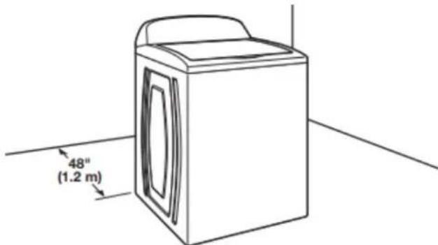 WHIRLPOOL WTW5020SW - Move Washer - 1