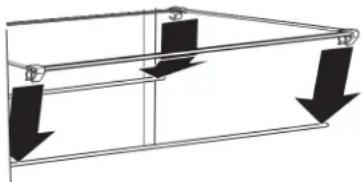 WHIRLPOOL WRSF6536RZ - Tablettes du congélateur (le nombre varie selon le modèle) - 1