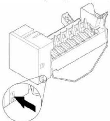 WHIRLPOOL WRSF6536RZ - Turning the Ice Maker On/Off: - 1