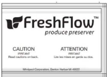 WHIRLPOOL WRSF6536RZ - Replacing the Produce Preserver Pouches - 1