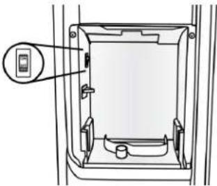 WHIRLPOOL WRSF6536RZ - On/Off (Mise en marche/Arrêt) de la machine à glaçons : - 1