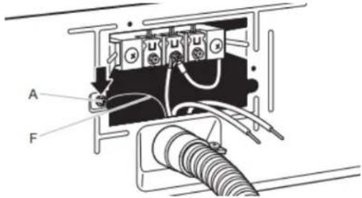 WHIRLPOOL WED5720RU - Connect ground wire - 1