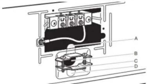 WHIRLPOOL WED5720RU - Attach power supply cord strain relief - 1