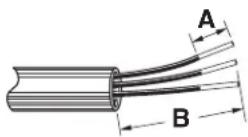 WHIRLPOOL YWEE750H0HZ - Instalación de cable directo: Cable de cobre o aluminio - 1