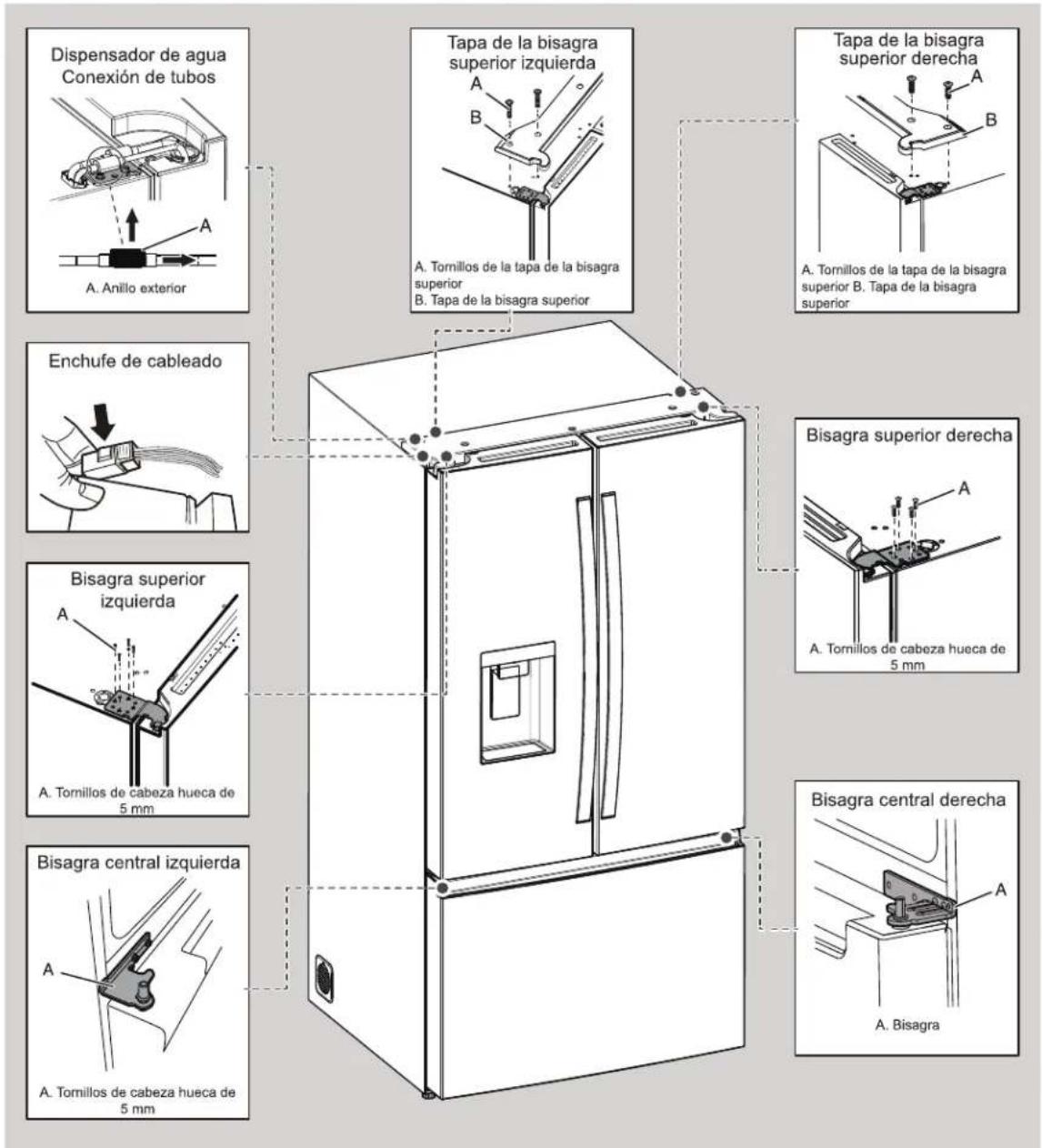 WHIRLPOOL WRFF3136SZ - ADVERTENCIA - 1