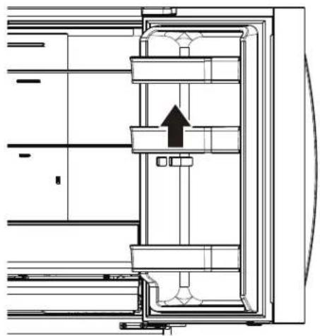 WHIRLPOOL WRFF3136SZ - Bacs de porte du réfrigérateur - 1