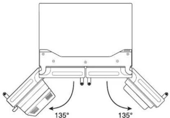 WHIRLPOOL WRFF3136SZ - Réglage de la hauteur de la demi-clayette - 1
