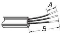 WHIRLPOOL YWFES3530RW - Installation d'une connexion directe : Conducteurde cuivre ou d'aluminium - 1