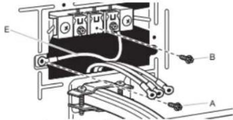 WHIRLPOOL YWED6150PB - Prepare to connect neutral bond wire and neutral wire - 1