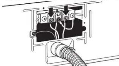 WHIRLPOOL YWED6150PB - Préparer la connexion du conducteur neutre au conducteur neutre - 4