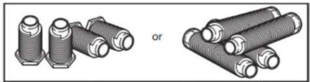 WHIRLPOOL YWED6150PB - Parts Supplied (all models): - 1