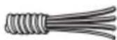 WHIRLPOOL YWED6150PB - Attach direct wire cable to strain relief - 2