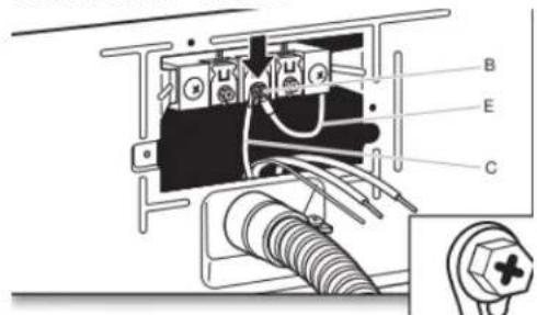 WHIRLPOOL YWED6720RR - Connecter le conducteur neutre et le conducteur neutre - 1
