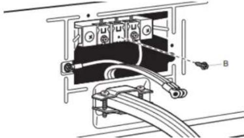 WHIRLPOOL YWED5720RW - Remove center screw - 1