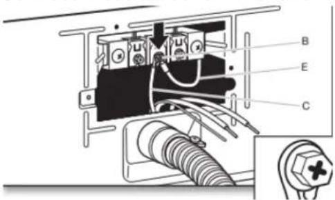 WHIRLPOOL YWED5720RW - Prepare your 3-wire cable for direct connection - 2