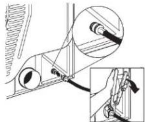 WHIRLPOOL YWED6720RU - Tighten couplings - 3