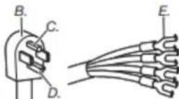 WHIRLPOOL YWED6720RU - 4-Wire Power Supply Connection - 4