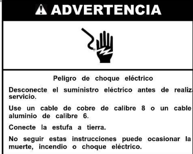 WHIRLPOOL YWFES3330RZ - Conexión de 3 Hilos: Cable de suministro electrico - 3