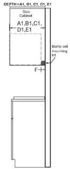 WHIRLPOOL WMMF7330RW - D-Depth of upper cabinet - 1