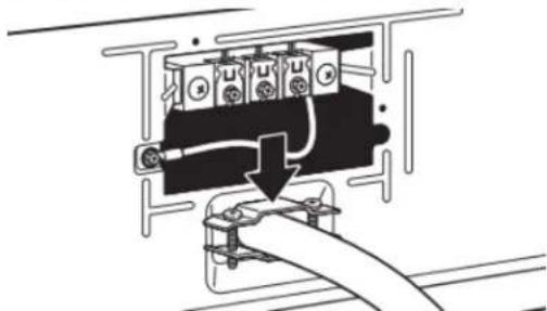 WHIRLPOOL YWED5720RR - Attach power supply cord to strain relief - 1